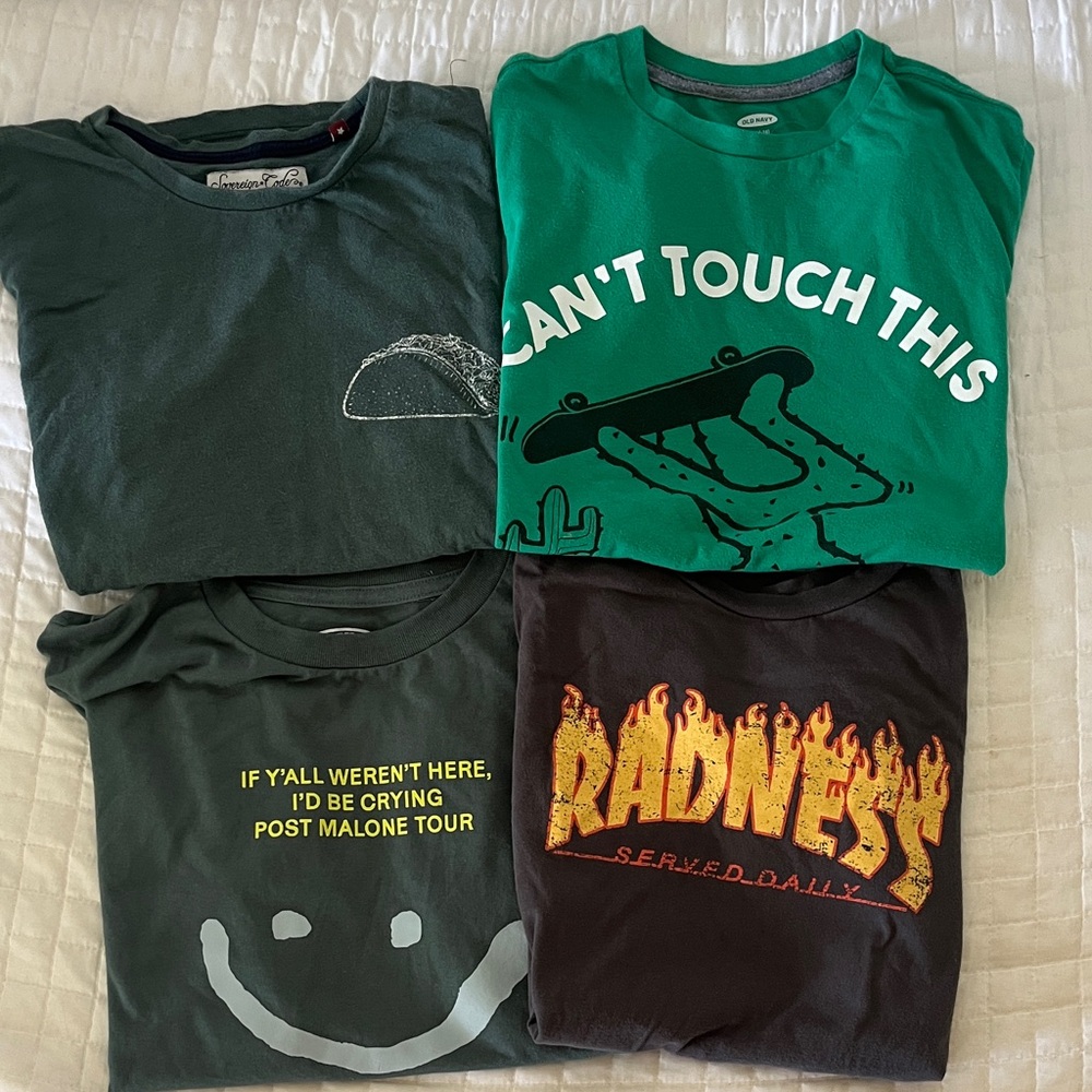Graphic 4 T-Shirt bundle boys surf skate - Picture 6 of 6
